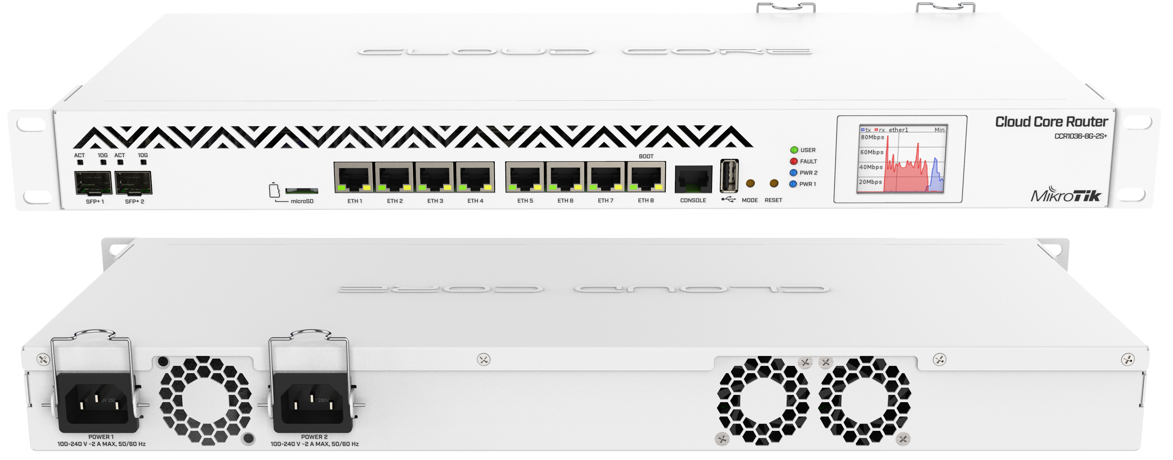 Routerboard Mikrotik CCR1036-8G-2S+
